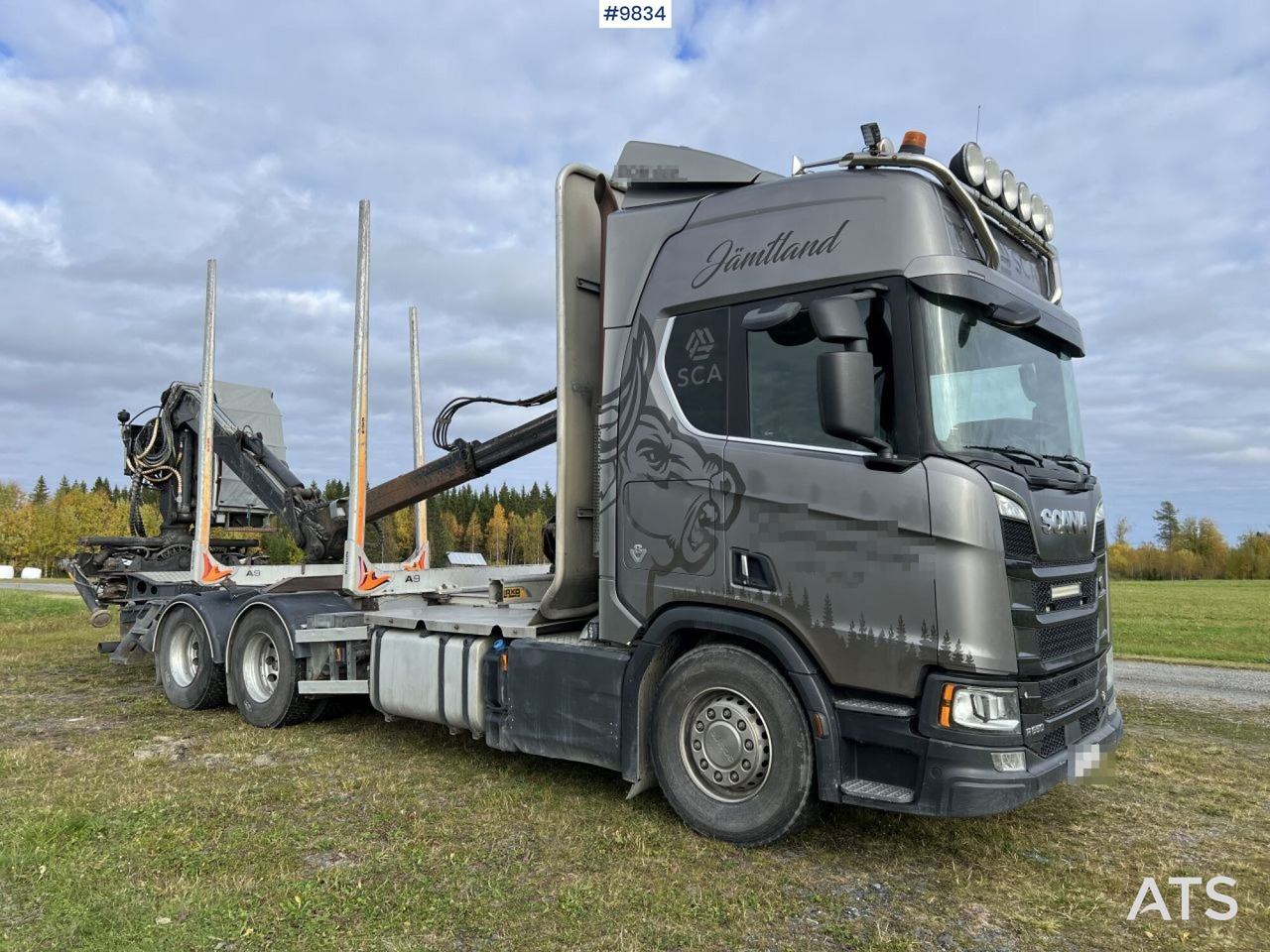 Scania R650 Timber truck with Kesla crane - Camión forestal, Camión grúa: foto 5 Scania R650 Timber truck with Kesla crane - Camión forestal, Camión grúa: foto 5