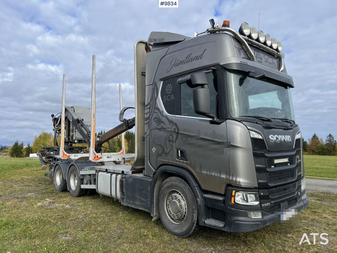 Scania R650 Timber truck with Kesla crane - Camión forestal, Camión grúa: foto 4 Scania R650 Timber truck with Kesla crane - Camión forestal, Camión grúa: foto 4