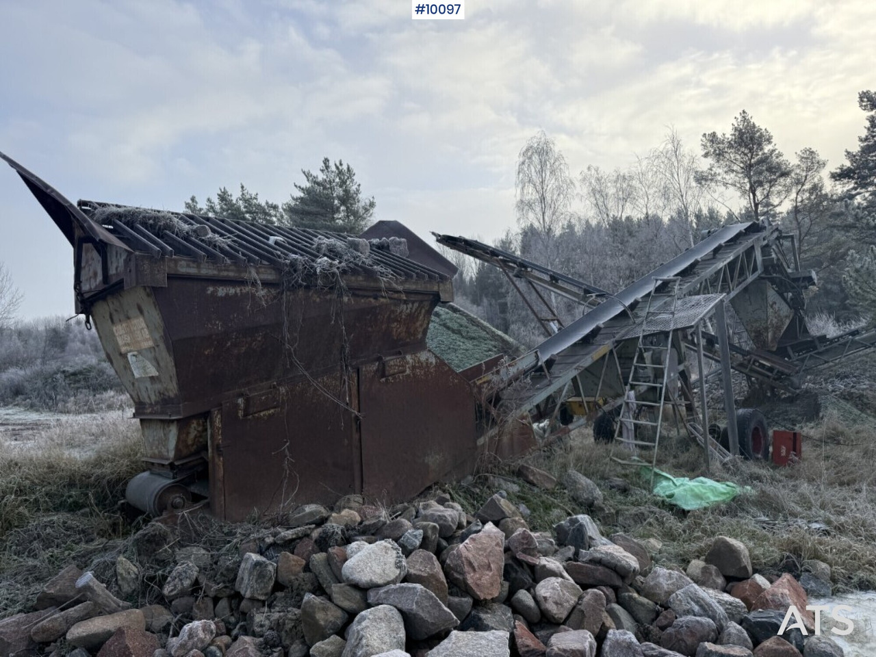 Sorteringsverk Powerscreen MK 2 - Cribadora: foto 3 Sorteringsverk Powerscreen MK 2 - Cribadora: foto 3