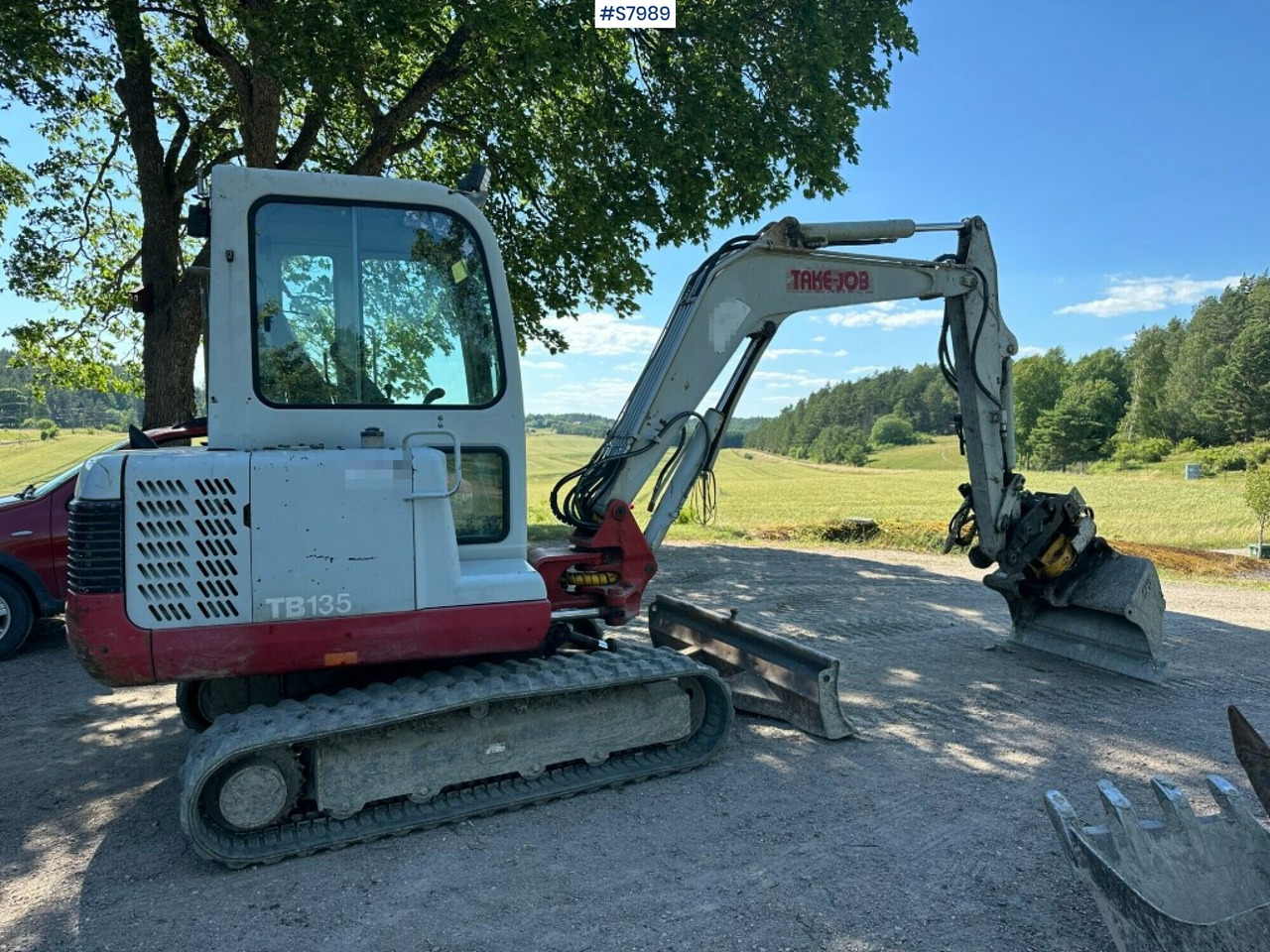 Take Job TB135 Mini excavator with Engcon tiltrotator and gears, See video - Excavadora: foto 3 Take Job TB135 Mini excavator with Engcon tiltrotator and gears, See video - Excavadora: foto 3