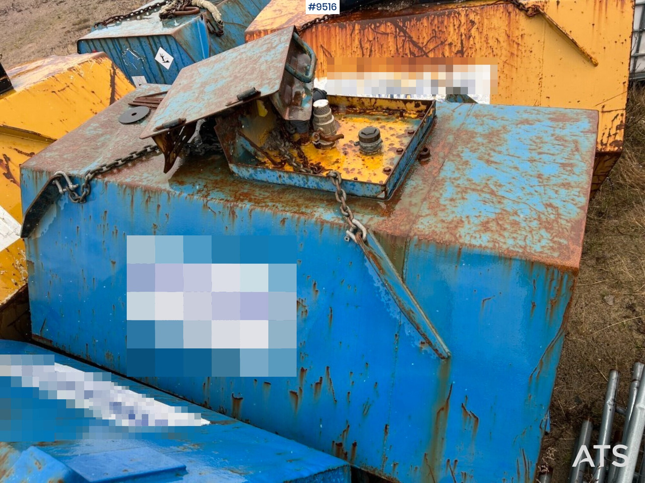 Tank diesel - 1,5 cubic - J-O Fherm dumper - Tanque de almacenamiento: foto 5 Tank diesel - 1,5 cubic - J-O Fherm dumper - Tanque de almacenamiento: foto 5