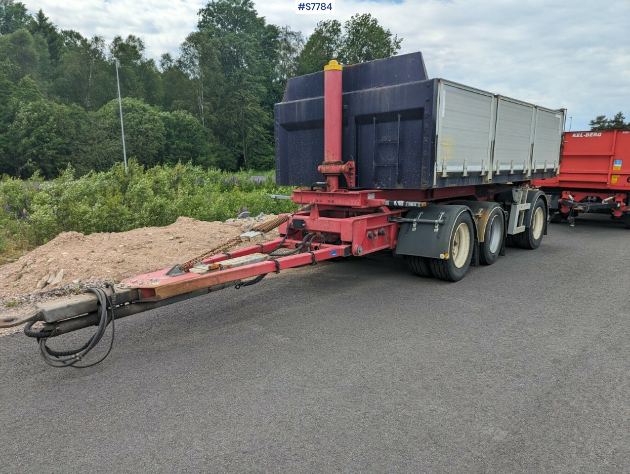 Tipper trailer GEHAB 3-axlat - Remolque volquete: foto 3 Tipper trailer GEHAB 3-axlat - Remolque volquete: foto 3