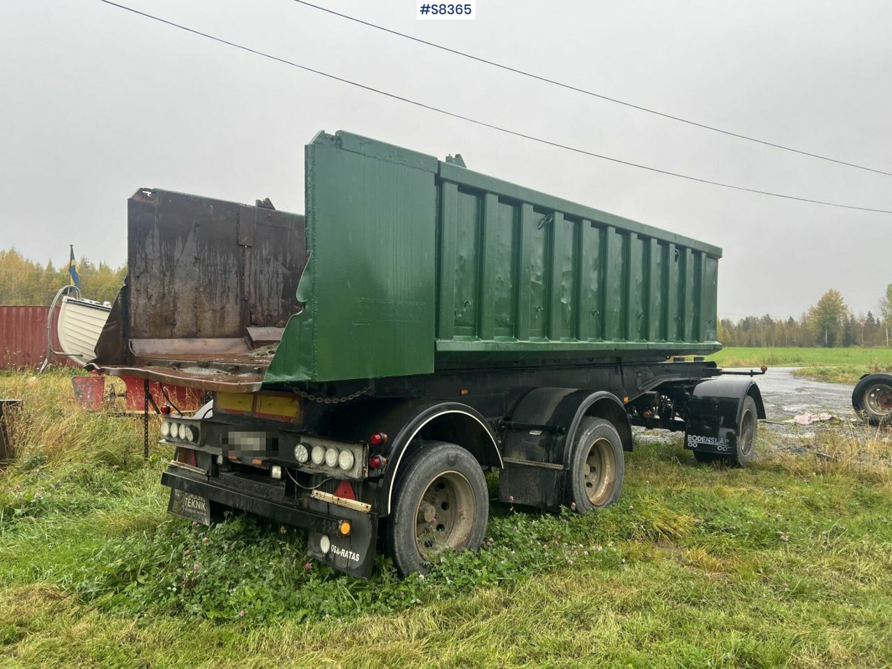 Tipper wagon - BRIAB SLB3P - Remolque volquete: foto 3 Tipper wagon - BRIAB SLB3P - Remolque volquete: foto 3