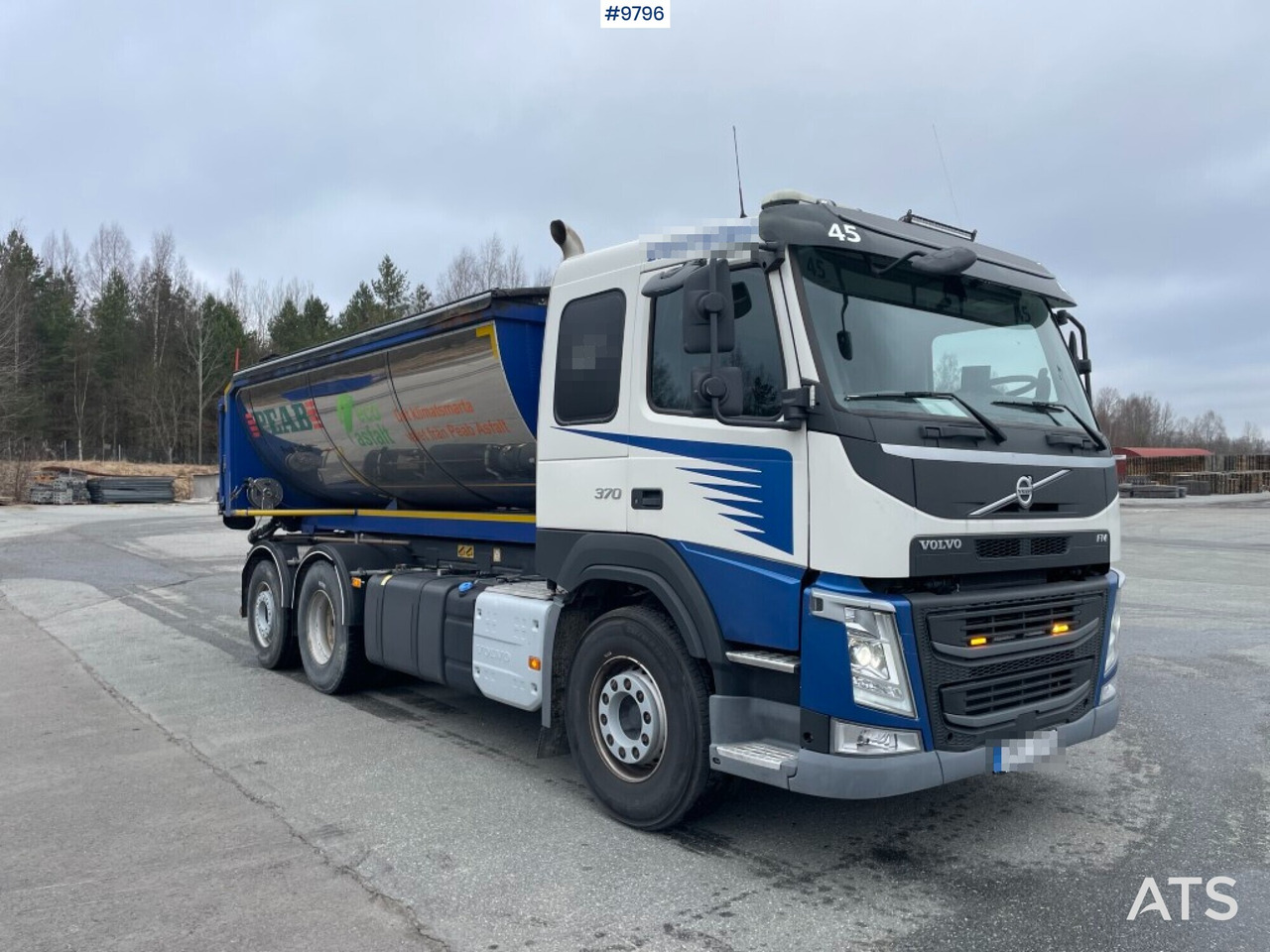 Volvo FM 370 6x2 Spreader truck - Camión volquete: foto 3 Volvo FM 370 6x2 Spreader truck - Camión volquete: foto 3