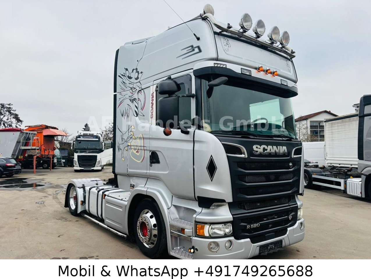 Scania R520 V8 TopLine LL Low *Retarder/Hubsattel/ACC - Cabeza tractora: foto 1 Scania R520 V8 TopLine LL Low *Retarder/Hubsattel/ACC - Cabeza tractora: foto 1