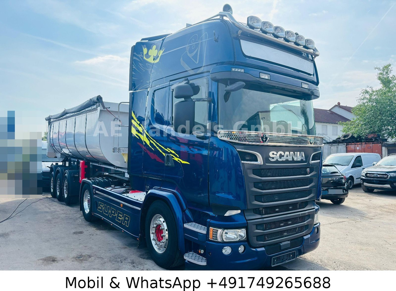 Scania R580 V8 TopLine LL *Retarder/Standklima/Hydr. - Cabeza tractora: foto 1 Scania R580 V8 TopLine LL *Retarder/Standklima/Hydr. - Cabeza tractora: foto 1