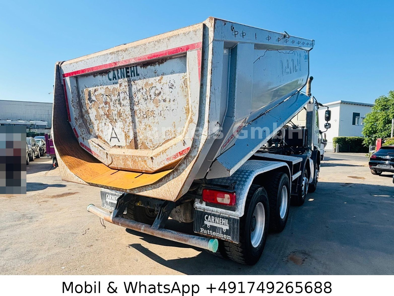 DAF CF 450 BB Carnehl Muldenkipper *Hardox/16,5m³ - Camión volquete: foto 5 DAF CF 450 BB Carnehl Muldenkipper *Hardox/16,5m³ - Camión volquete: foto 5