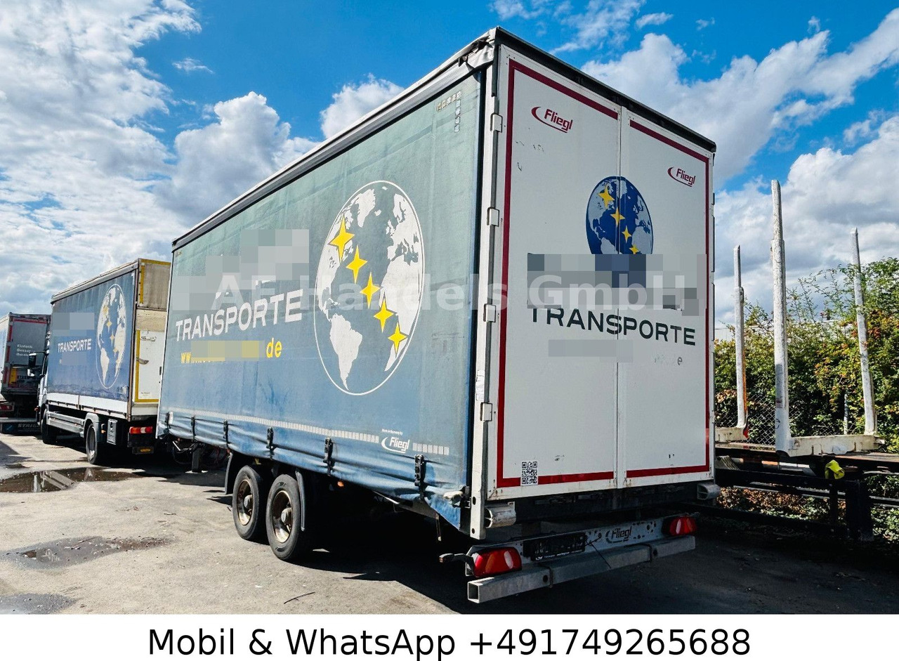 Fliegl TPS 118 Tandem *Durchladsystem/Edscha/Tautliner - Remolque con toldo: foto 1 Fliegl TPS 118 Tandem *Durchladsystem/Edscha/Tautliner - Remolque con toldo: foto 1
