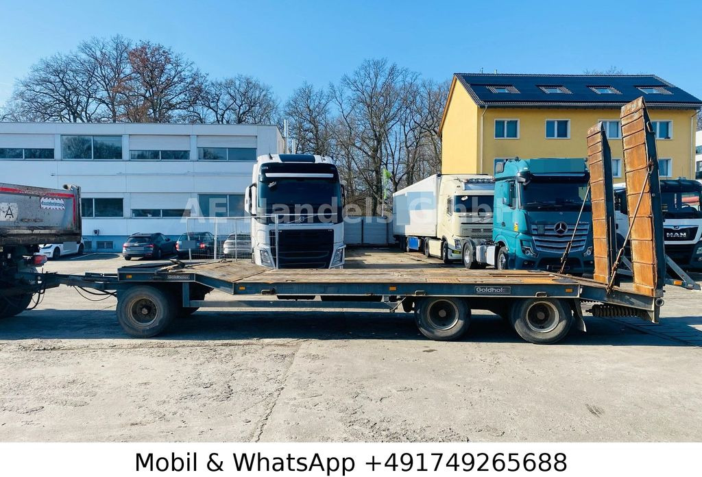 Goldhofer TU 3-24/80 Drehschemel *Rampen/L.8,30m/TÜV-11.25 - Remolque góndola rebajadas: foto 2 Goldhofer TU 3-24/80 Drehschemel *Rampen/L.8,30m/TÜV-11.25 - Remolque góndola rebajadas: foto 2