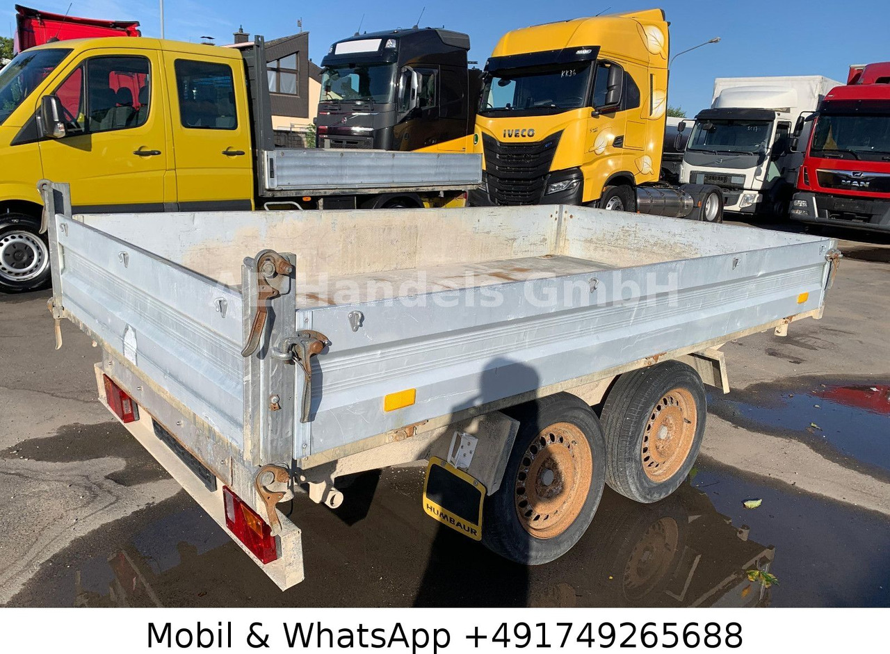 Humbaur SDAH 3-Seiten-Kipper+Tieflader Tandem off.Kasten - Remolque góndola rebajadas: foto 3 Humbaur SDAH 3-Seiten-Kipper+Tieflader Tandem off.Kasten - Remolque góndola rebajadas: foto 3