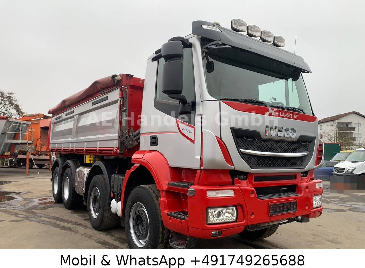 Iveco Stralis X-Way 480 8x4 Meiller*Retarder/Bordmatik - Camión volquete: foto 2 Iveco Stralis X-Way 480 8x4 Meiller*Retarder/Bordmatik - Camión volquete: foto 2