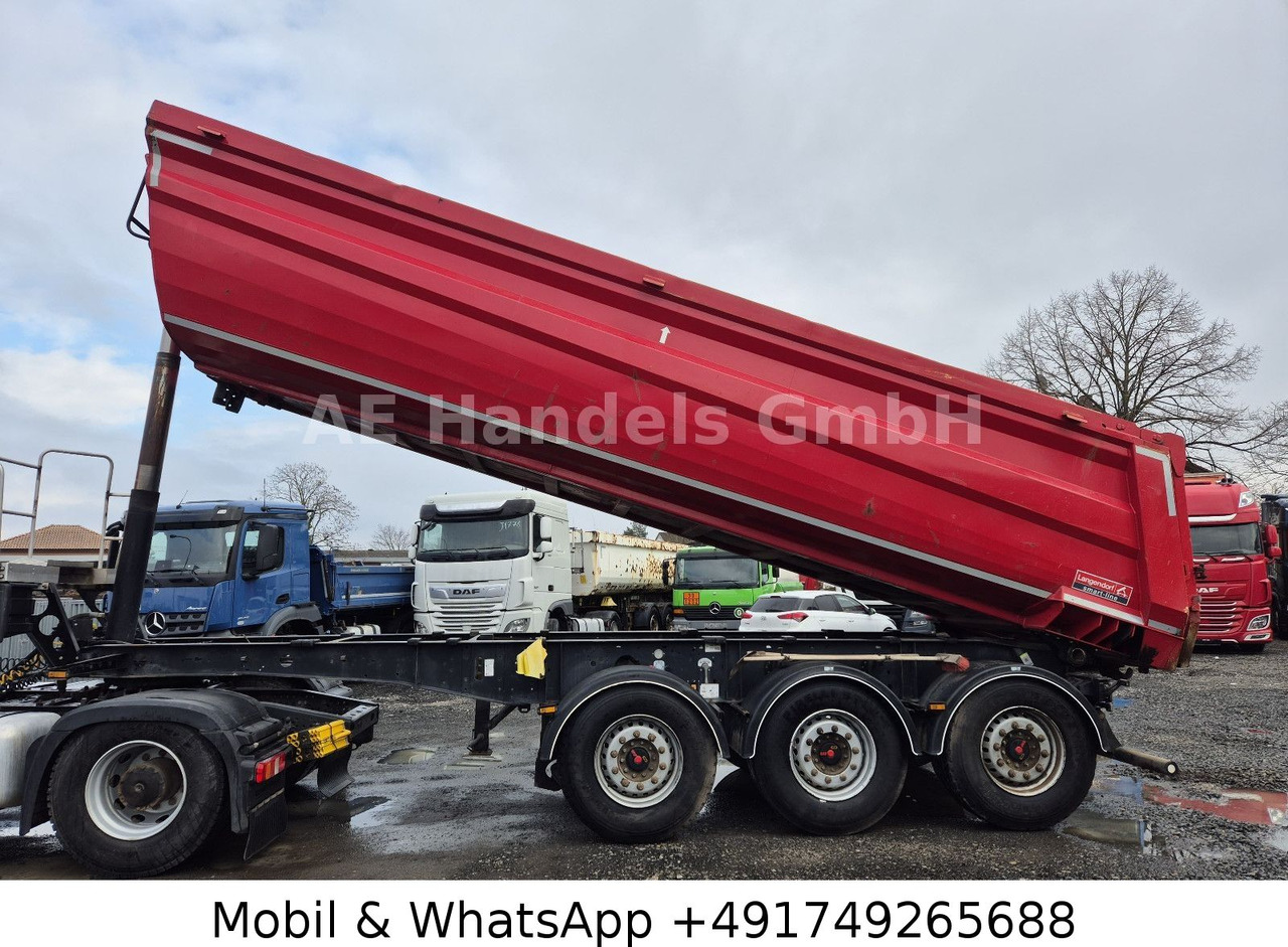 Langendorf NW-3 Stahl *26m³/1.Liftachse/Podest/Rollplane - Semirremolque volquete: foto 2 Langendorf NW-3 Stahl *26m³/1.Liftachse/Podest/Rollplane - Semirremolque volquete: foto 2