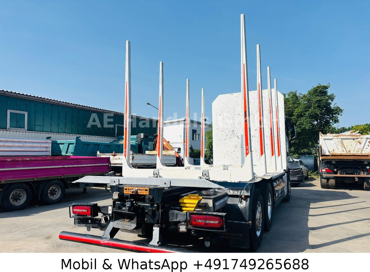 MAN TGX 26.510 GM LL 6x2 *Retarder/3.Lenk/Standklima - Camión forestal: foto 4 MAN TGX 26.510 GM LL 6x2 *Retarder/3.Lenk/Standklima - Camión forestal: foto 4