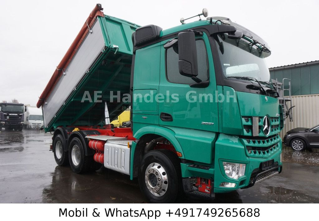 Mercedes-Benz Arocs IV 2651 LBL 6x4 Kempf-Alu *Retadrer/AHK - Camión volquete: foto 1 Mercedes-Benz Arocs IV 2651 LBL 6x4 Kempf-Alu *Retadrer/AHK - Camión volquete: foto 1