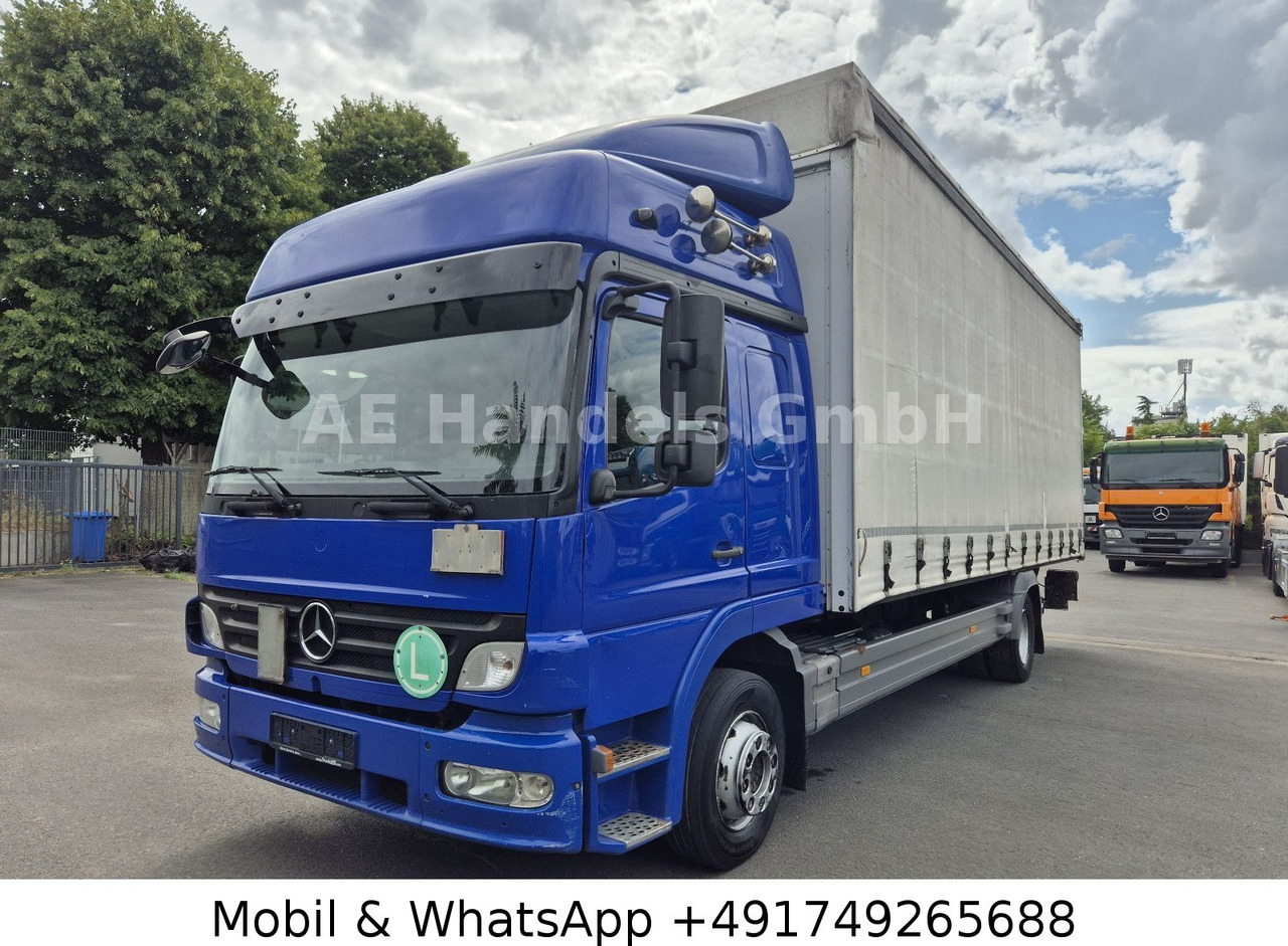 Camión lona Mercedes-Benz Atego 1229 L BL *LBW/Tautliner/Edscha/Klima/AHK: foto 1
