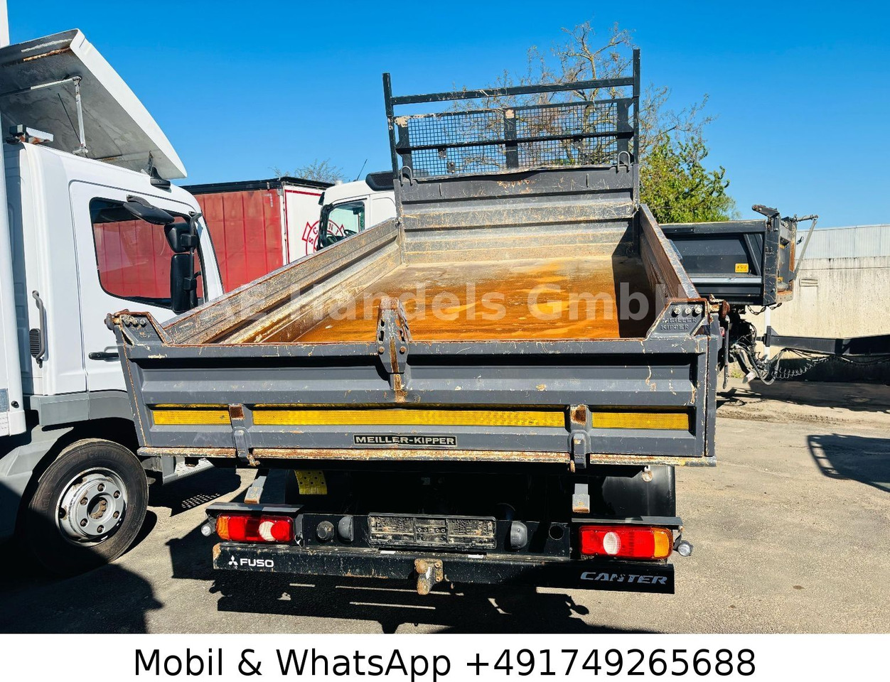 Mitsubishi Canter Fuso 7C15 BB 3 Seiten *Manual/MEILLER-3m³ - Furgoneta basculante: foto 5 Mitsubishi Canter Fuso 7C15 BB 3 Seiten *Manual/MEILLER-3m³ - Furgoneta basculante: foto 5
