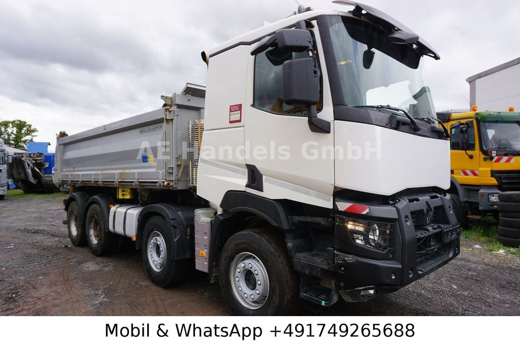 Renault C520 BB 8x4 *MEILLER-13m³ / Bordmatik / AHK - Camión volquete: foto 4 Renault C520 BB 8x4 *MEILLER-13m³ / Bordmatik / AHK - Camión volquete: foto 4