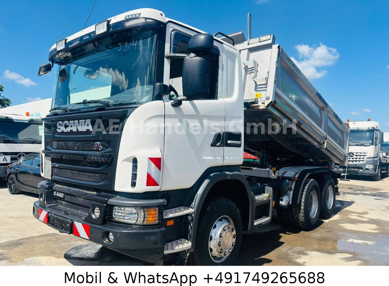 Scania G440 BB 6x4 Meiller *Retarder/Bordmatik/11m³/Cam - Camión volquete: foto 1 Scania G440 BB 6x4 Meiller *Retarder/Bordmatik/11m³/Cam - Camión volquete: foto 1