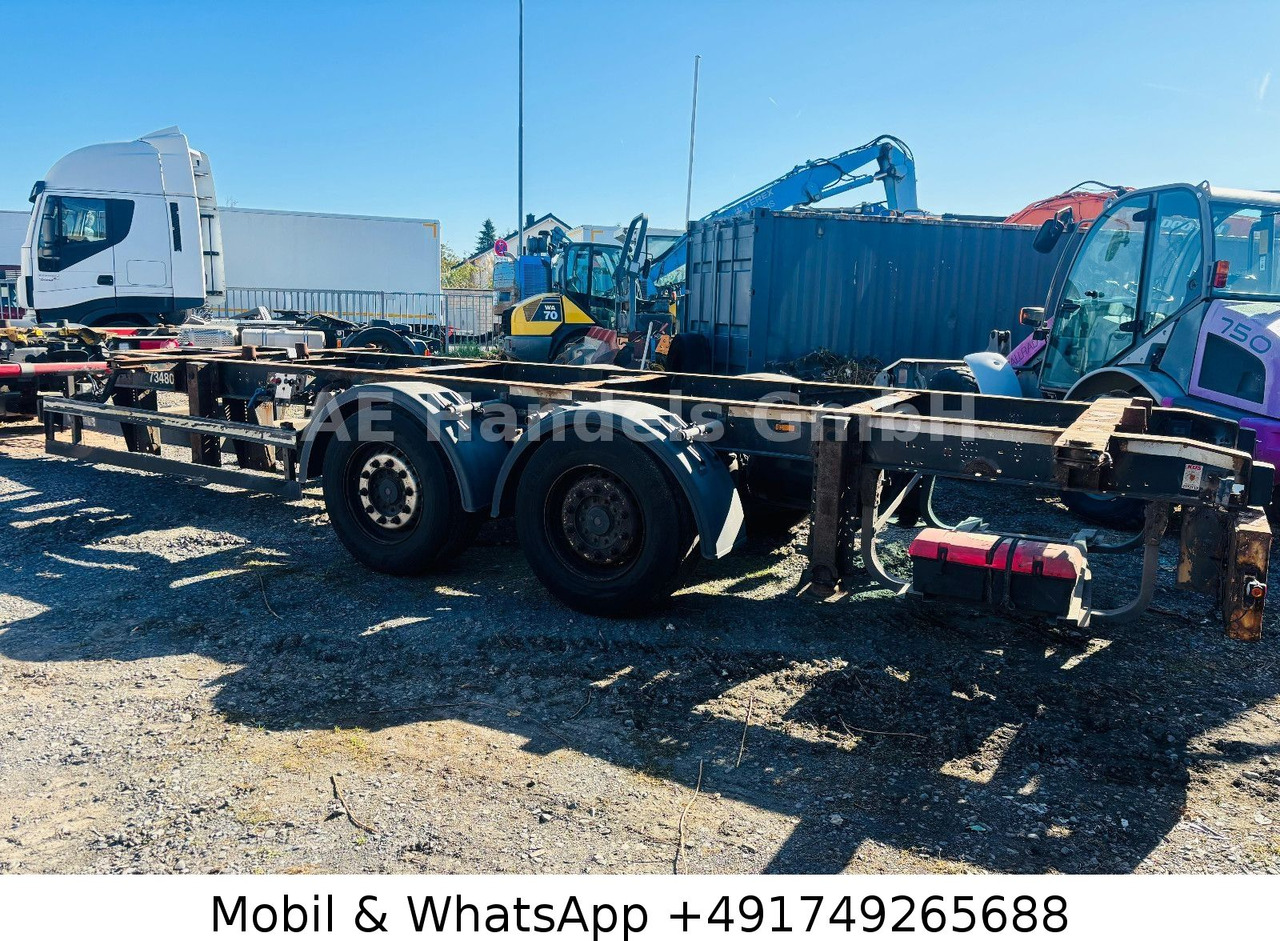 Schmitz Cargobull ZWF 18/L Tandem BDF Tiefgekoppelt*Scheibenbremse - Remolque portacontenedore/ Intercambiable: foto 5 Schmitz Cargobull ZWF 18/L Tandem BDF Tiefgekoppelt*Scheibenbremse - Remolque portacontenedore/ Intercambiable: foto 5