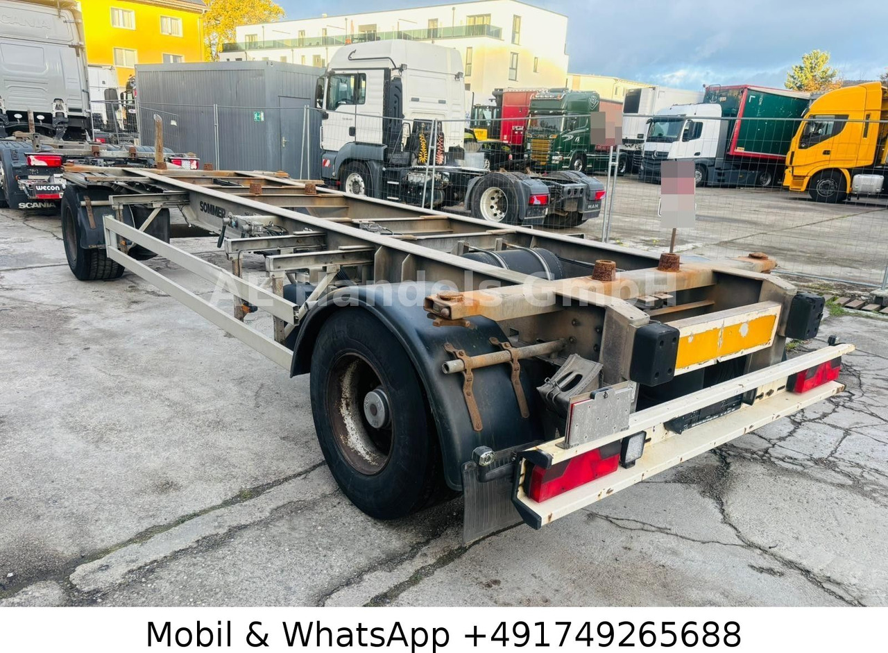 Sommer AW 18T Drehschemel BDF *Luft/Luft*Scheibenbremse - Remolque portacontenedore/ Intercambiable: foto 3 Sommer AW 18T Drehschemel BDF *Luft/Luft*Scheibenbremse - Remolque portacontenedore/ Intercambiable: foto 3