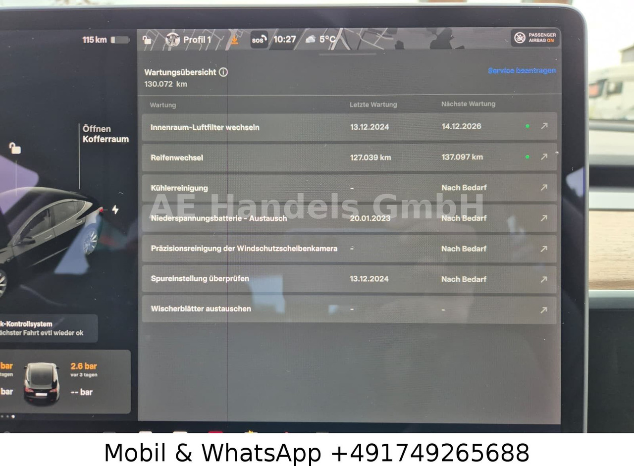 Sedan Tesla Model 3 Long Range Dual Motor AWD *8-Fachbereift: foto 28