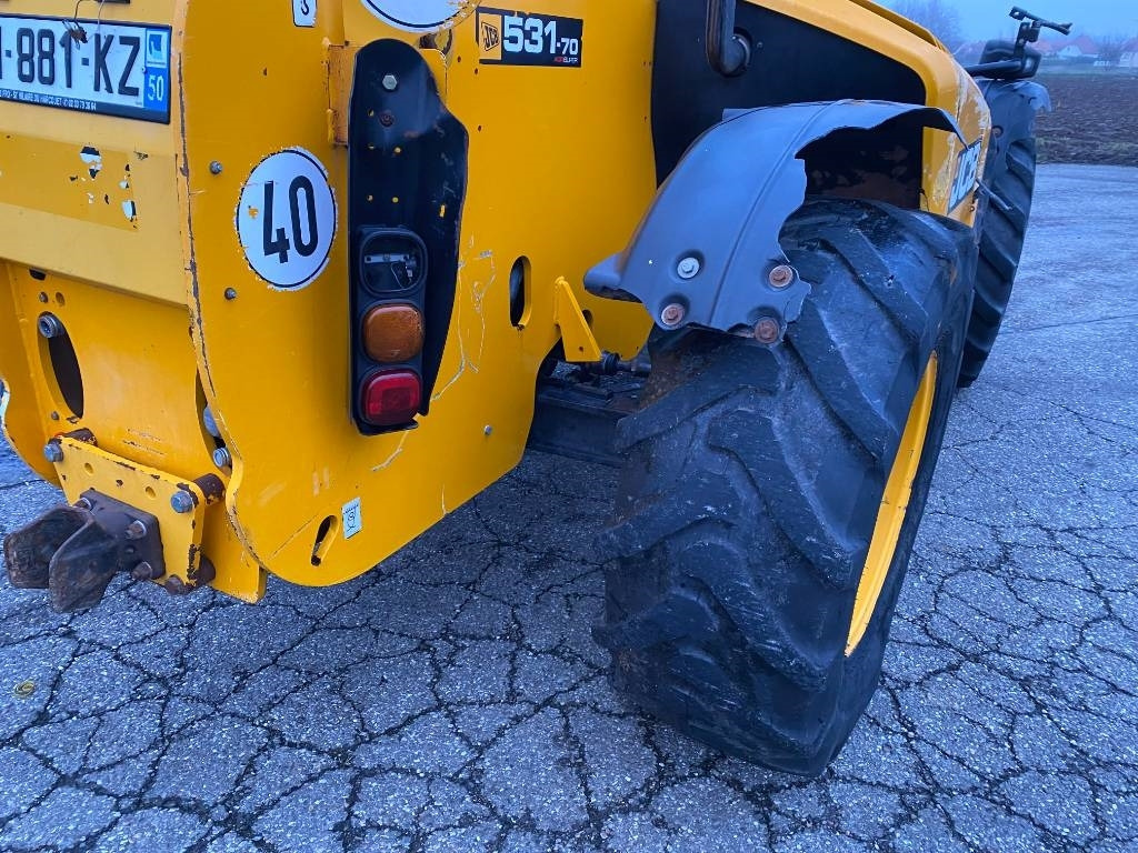 Manipulador telescópico JCB 531-70 Agri Super 40km: foto 30