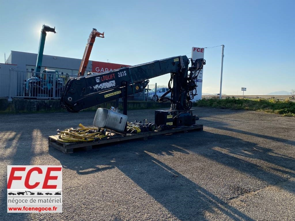 Loglift F281S-86 a réparer - Grúa para camión: foto 1 Loglift F281S-86 a réparer - Grúa para camión: foto 1
