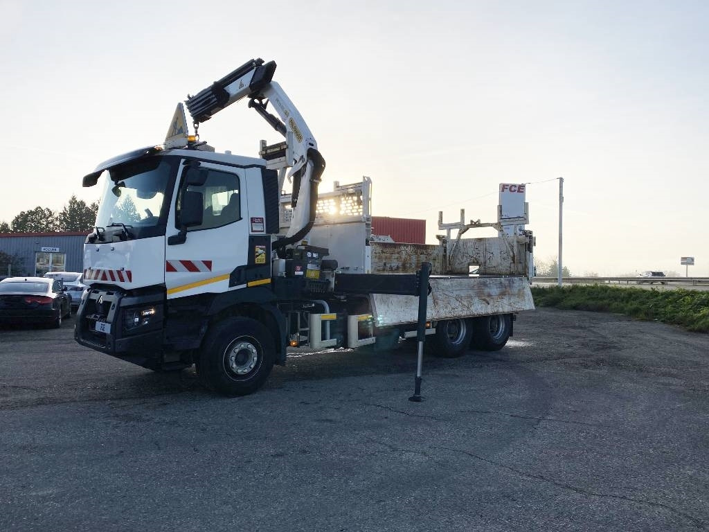 Renault C430 Dti11-Palfinger PK19.001/Tri-Benne endommagé - Camión volquete: foto 3 Renault C430 Dti11-Palfinger PK19.001/Tri-Benne endommagé - Camión volquete: foto 3