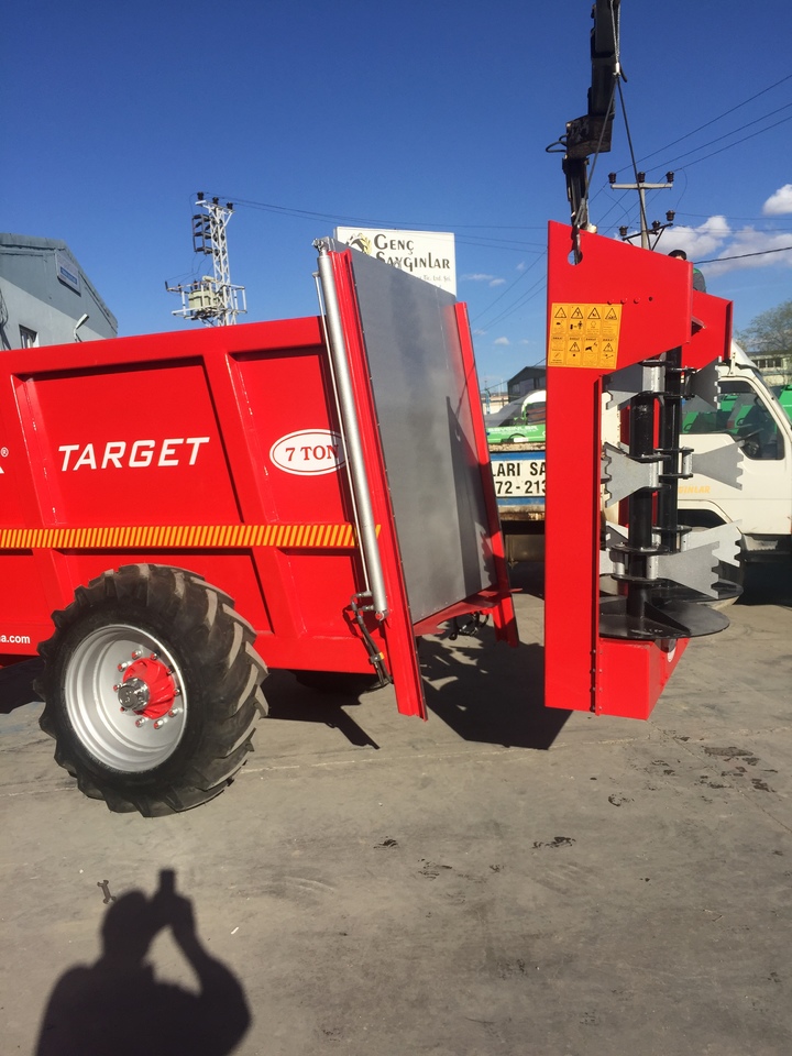 Leasing de TARGET 5 TON HYDRAULIC PUSH MANURE SPREADER TARGET 5 TON HYDRAULIC PUSH MANURE SPREADER: foto 7