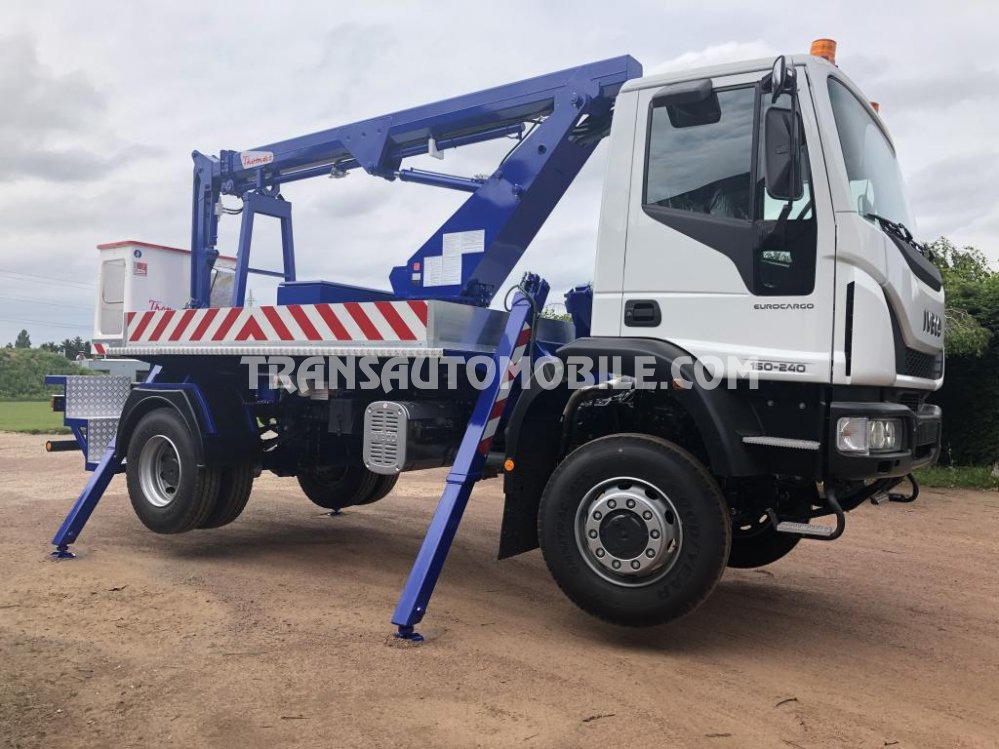 Iveco Eurocargo ML150E24W 5.9L Diesel NACELLE - 4x4 - Camión con plataforma elevadora: foto 1 Iveco Eurocargo ML150E24W 5.9L Diesel NACELLE - 4x4 - Camión con plataforma elevadora: foto 1