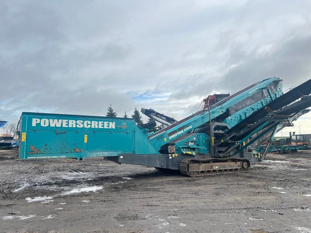 PowerScreen Chieftain 2100X 3D - Cribadora: foto 4 PowerScreen Chieftain 2100X 3D - Cribadora: foto 4