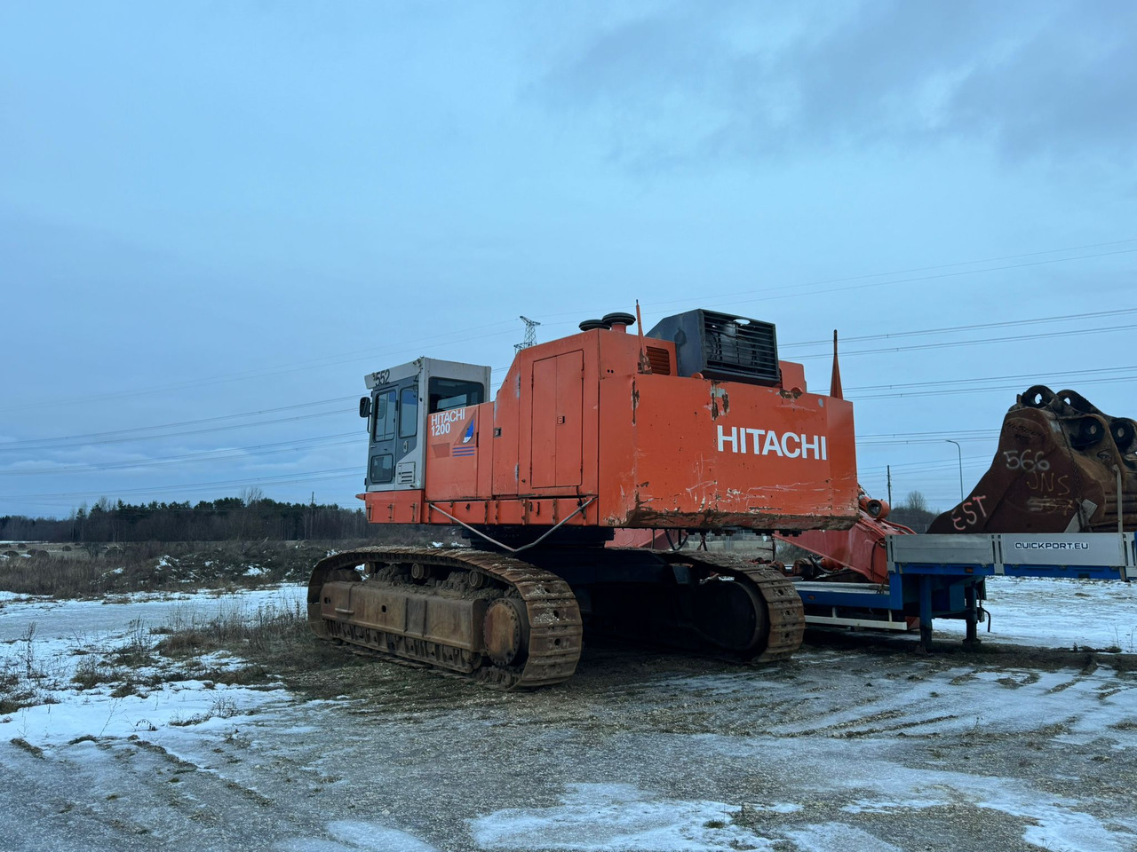 Hitachi EX1200-5D - Excavadora de cadenas: foto 4 Hitachi EX1200-5D - Excavadora de cadenas: foto 4