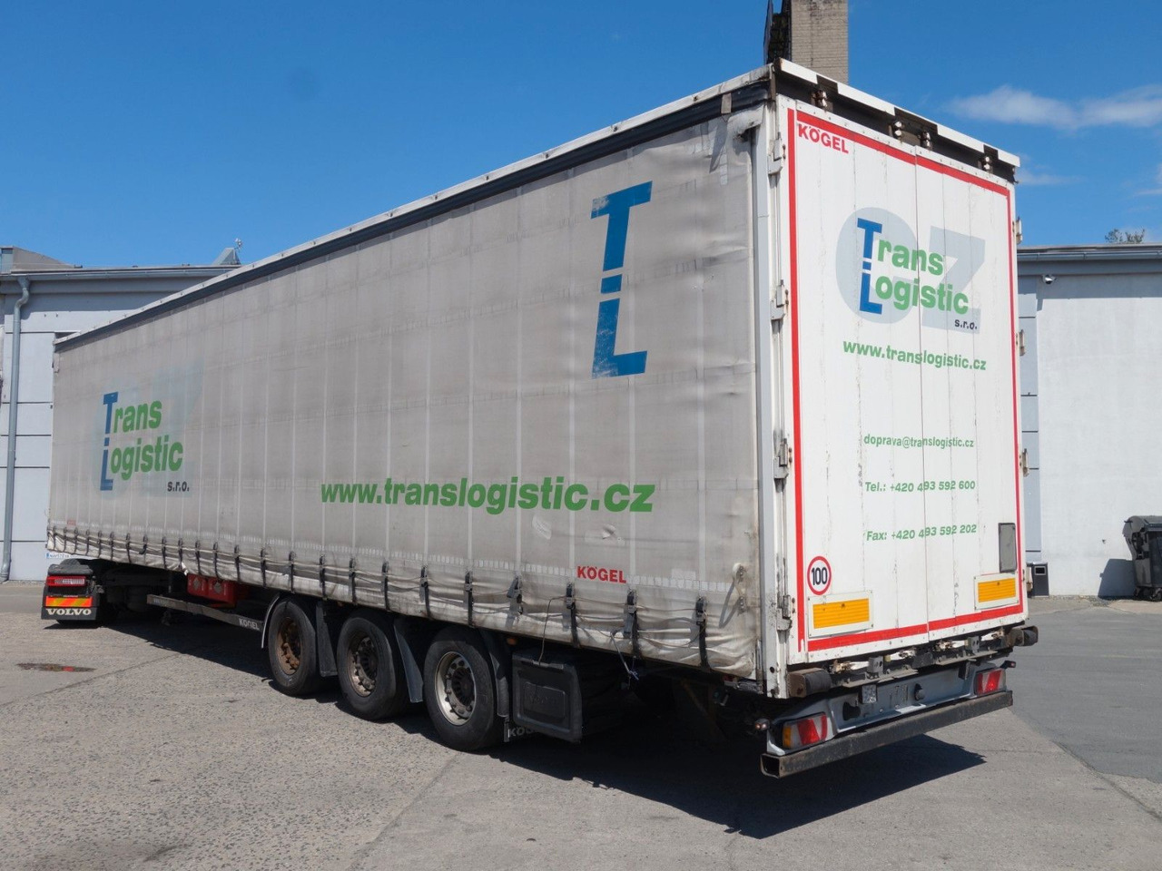 Kögel SN24 MEGA, Liftachse, SAF Achsen, XL Code - Semirremolque lona: foto 4 Kögel SN24 MEGA, Liftachse, SAF Achsen, XL Code - Semirremolque lona: foto 4