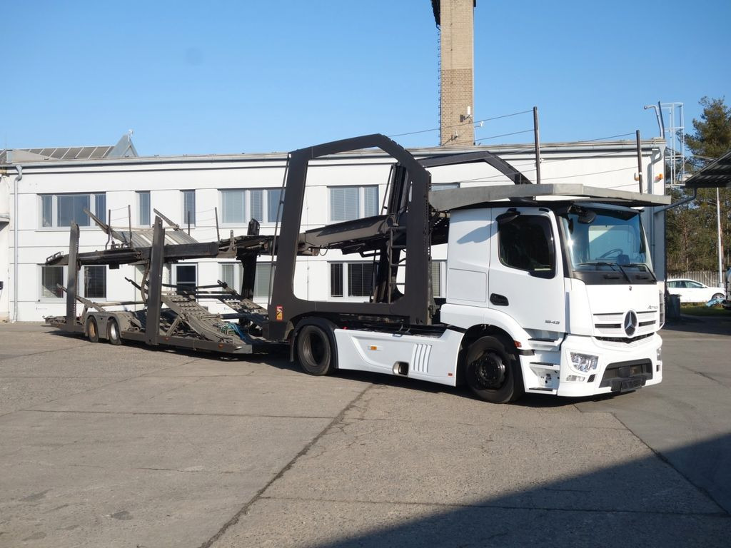 Mercedes-Benz Actros 1843 MP5 mit Euro LOHR, VDI Certificate - Camión portavehículos: foto 3 Mercedes-Benz Actros 1843 MP5 mit Euro LOHR, VDI Certificate - Camión portavehículos: foto 3