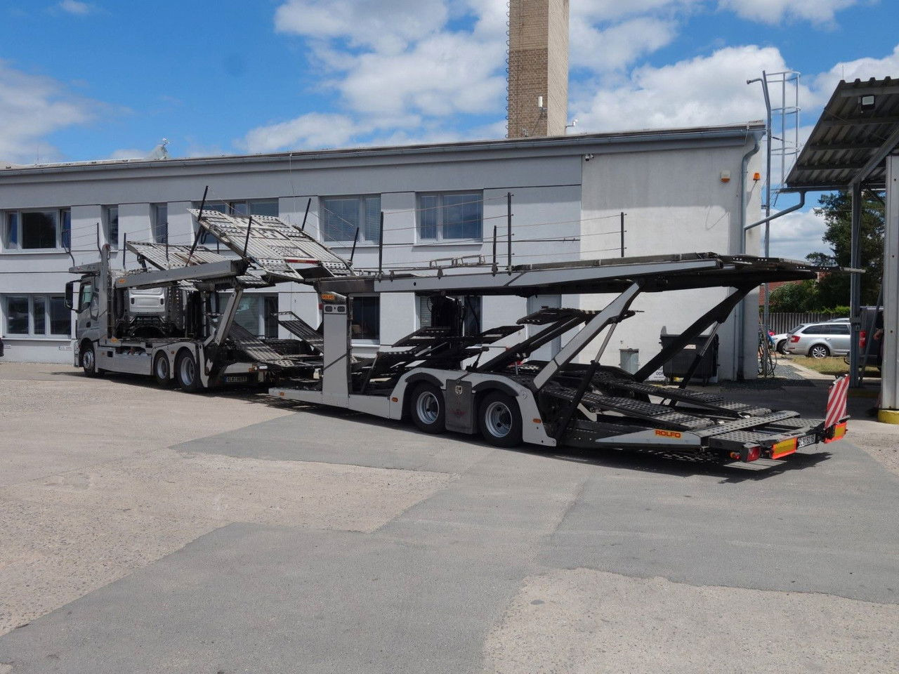 Mercedes-Benz Actros 2443 mit Rolfo FLX, Certifikation VDI - Camión portavehículos: foto 4 Mercedes-Benz Actros 2443 mit Rolfo FLX, Certifikation VDI - Camión portavehículos: foto 4