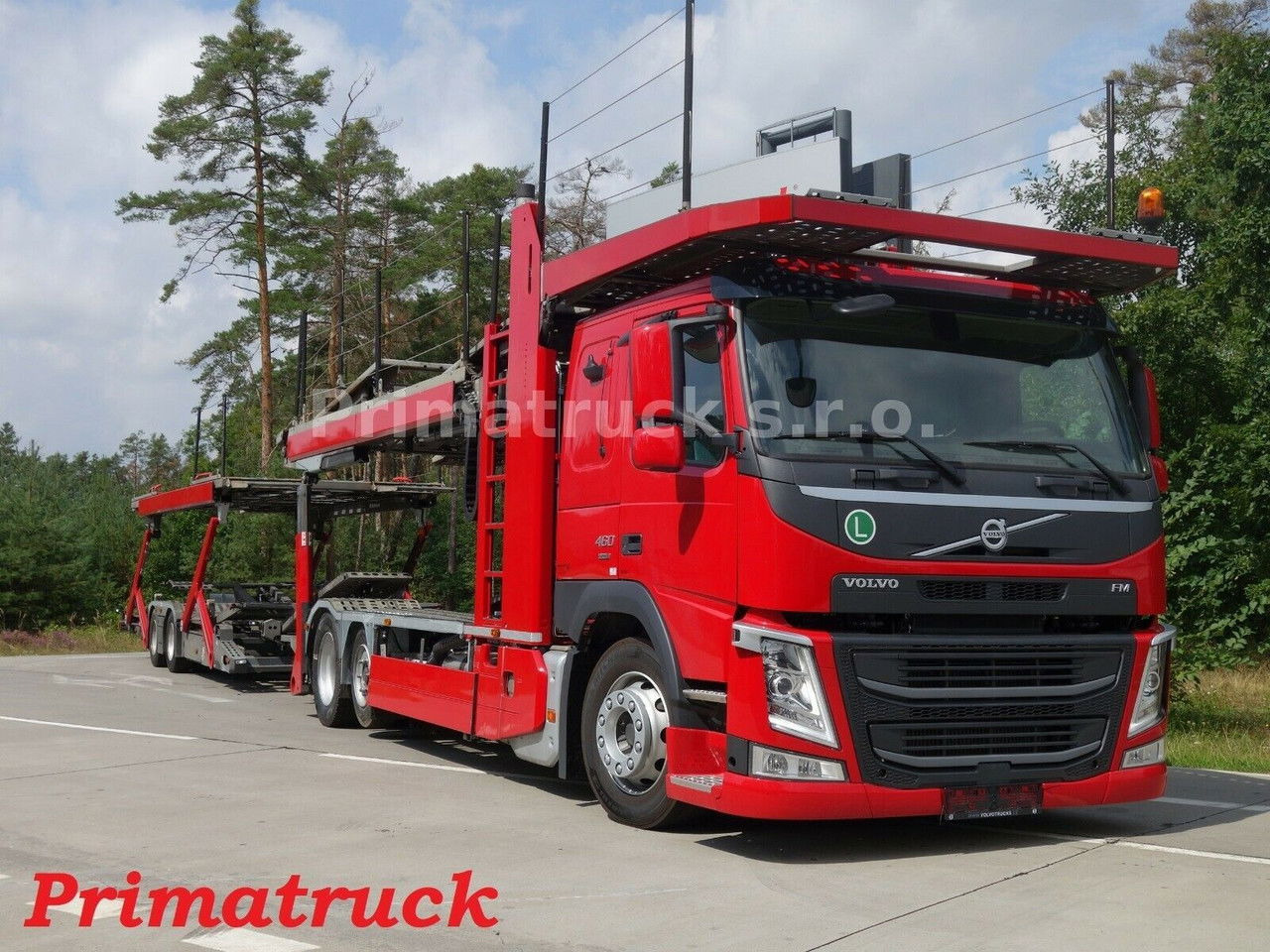 Volvo FM 460 6x2 Kassbohrer Metago/Supertrans - Camión portavehículos: foto 2 Volvo FM 460 6x2 Kassbohrer Metago/Supertrans - Camión portavehículos: foto 2