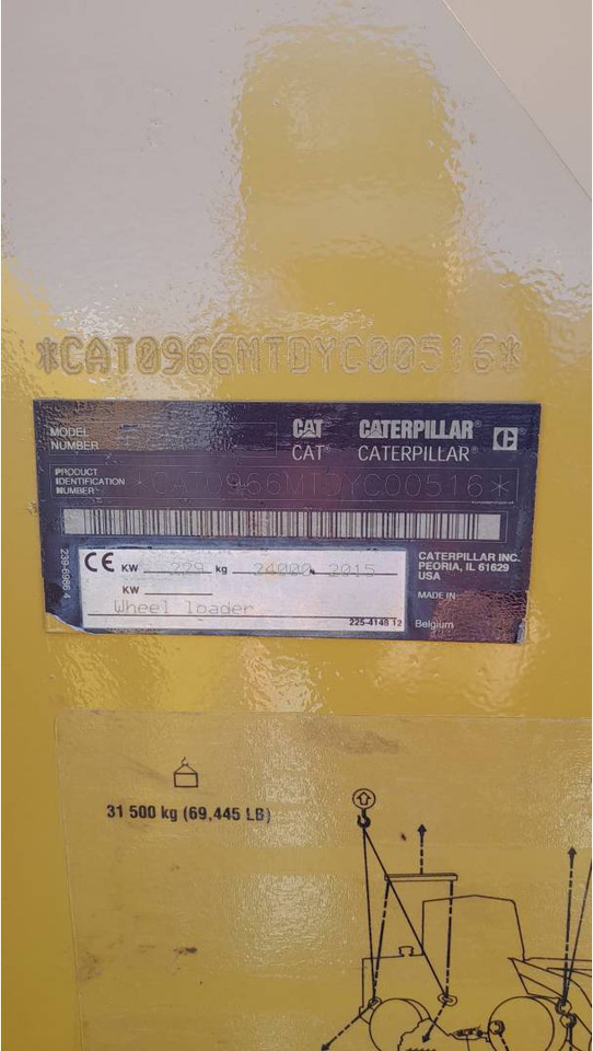 CAT 966M - Cargadora de ruedas: foto 5 CAT 966M - Cargadora de ruedas: foto 5
