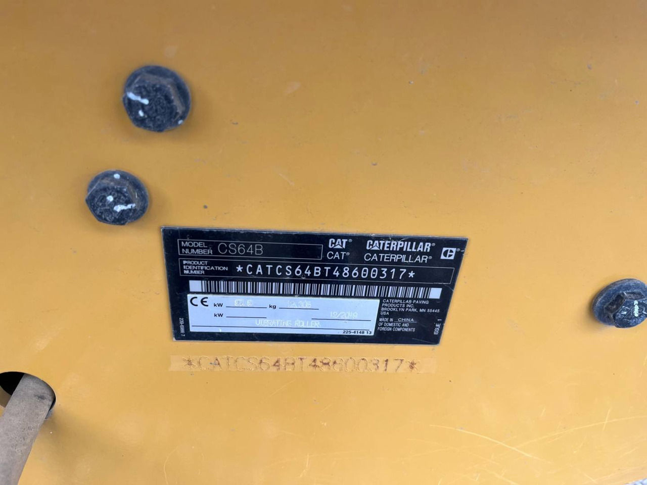 CAT CS64B - Compactador: foto 5 CAT CS64B - Compactador: foto 5