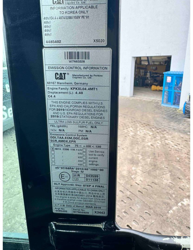 Excavadora de ruedas CAT M314F: foto 8 Excavadora de ruedas CAT M314F: foto 8