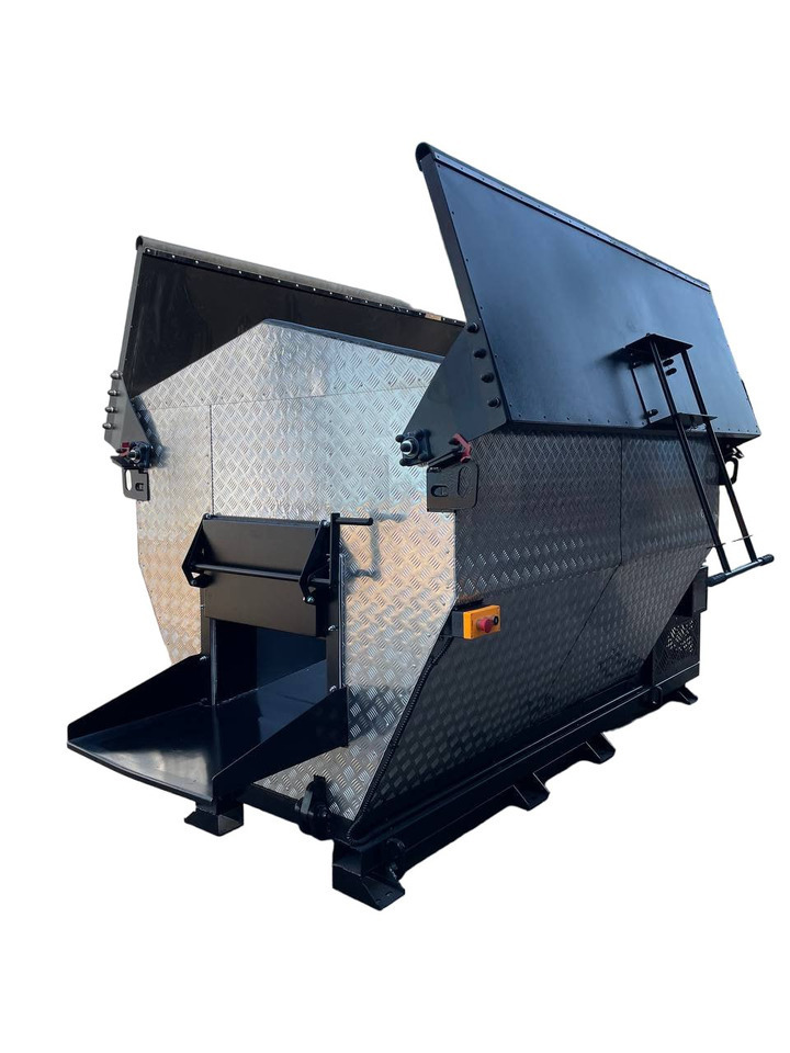TICAB Asphalt Hot Box from the Manufacturer for 2,8 t, termiskais bunkurs asfaltam HB-2 - Construcción de carreteras: foto 1 TICAB Asphalt Hot Box from the Manufacturer for 2,8 t, termiskais bunkurs asfaltam HB-2 - Construcción de carreteras: foto 1