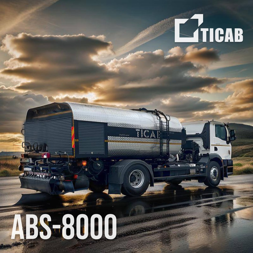 TICAB Аutonomous Asphalt Sprayer 8000 L, Asphalt Distributor, Manufacturer - Camión bomba de hormigón: foto 3 TICAB Аutonomous Asphalt Sprayer 8000 L, Asphalt Distributor, Manufacturer - Camión bomba de hormigón: foto 3