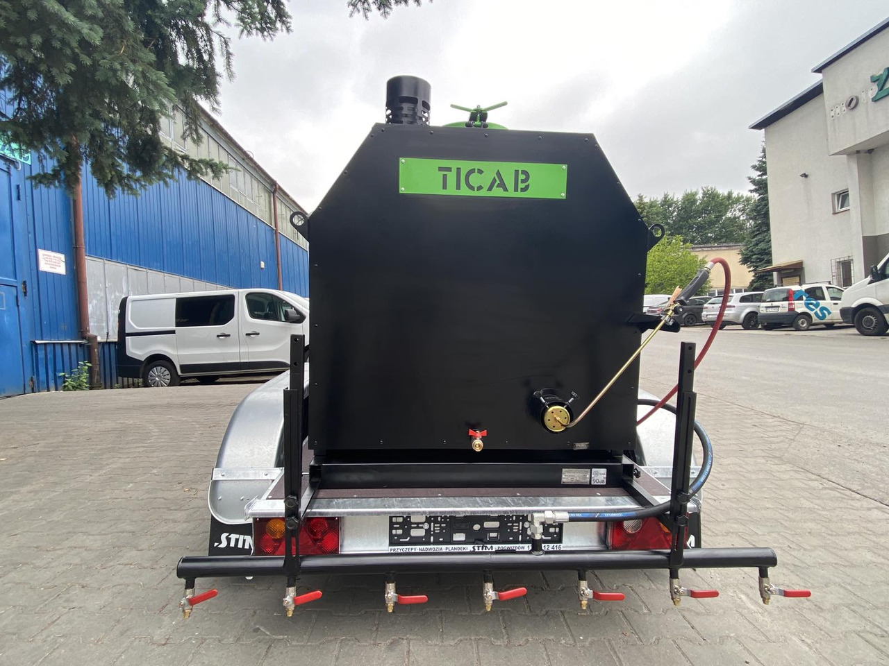 TICAB SelfPropelled Bitumen Emulsion Sprayer,1000L,Manufacturer - Cisterna de riego asfáltico: foto 5 TICAB SelfPropelled Bitumen Emulsion Sprayer,1000L,Manufacturer - Cisterna de riego asfáltico: foto 5