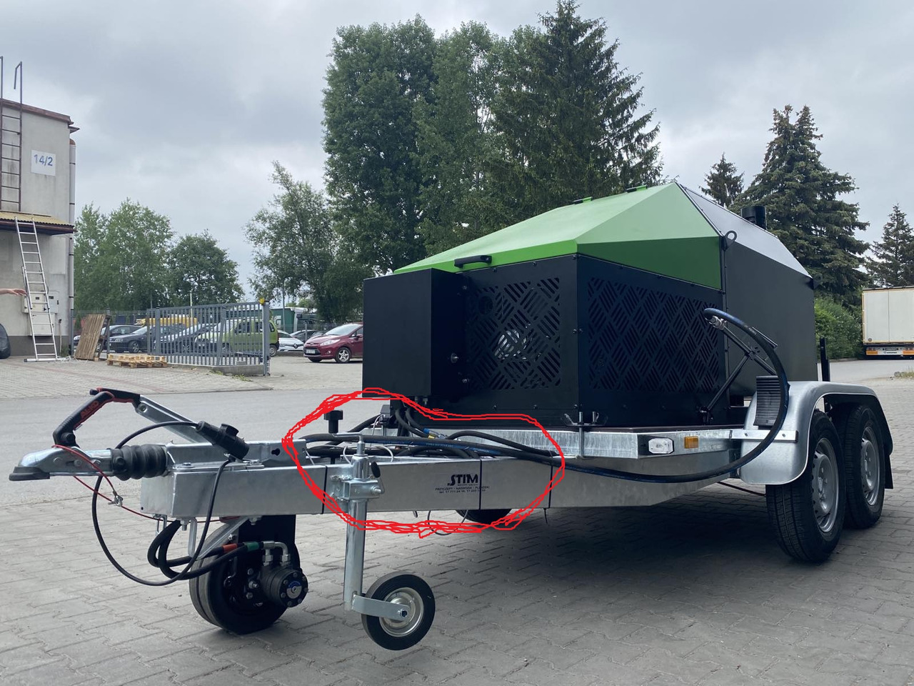 TICAB SelfPropelled Bitumen Emulsion Sprayer,1000L,Manufacturer - Cisterna de riego asfáltico: foto 4 TICAB SelfPropelled Bitumen Emulsion Sprayer,1000L,Manufacturer - Cisterna de riego asfáltico: foto 4