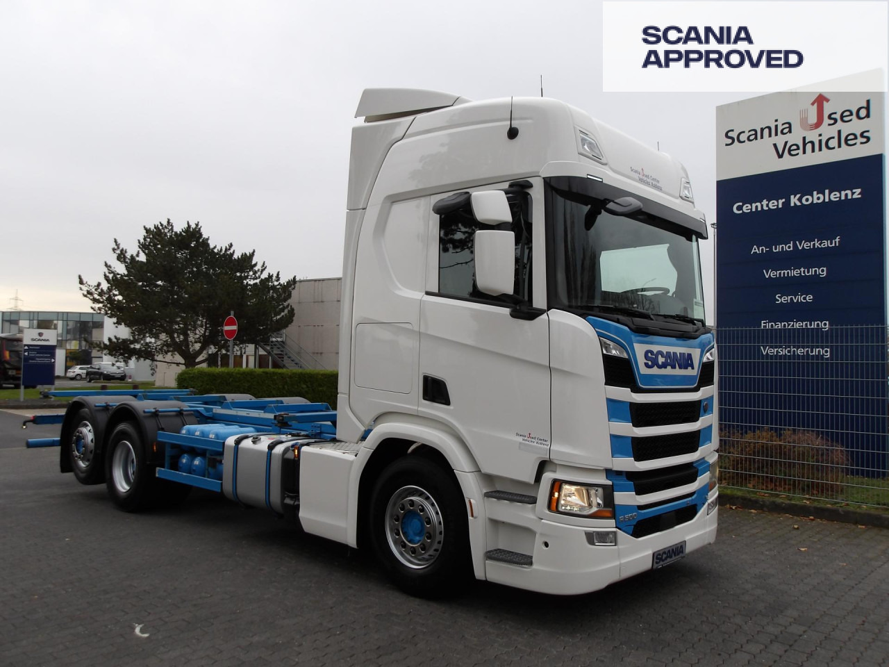 SCANIA R 500 - 6x2*4 - BDF 715-745 - 2x TANKs - SCR ONLY - Camión portacontenedore/ Intercambiable: foto 1 SCANIA R 500 - 6x2*4 - BDF 715-745 - 2x TANKs - SCR ONLY - Camión portacontenedore/ Intercambiable: foto 1