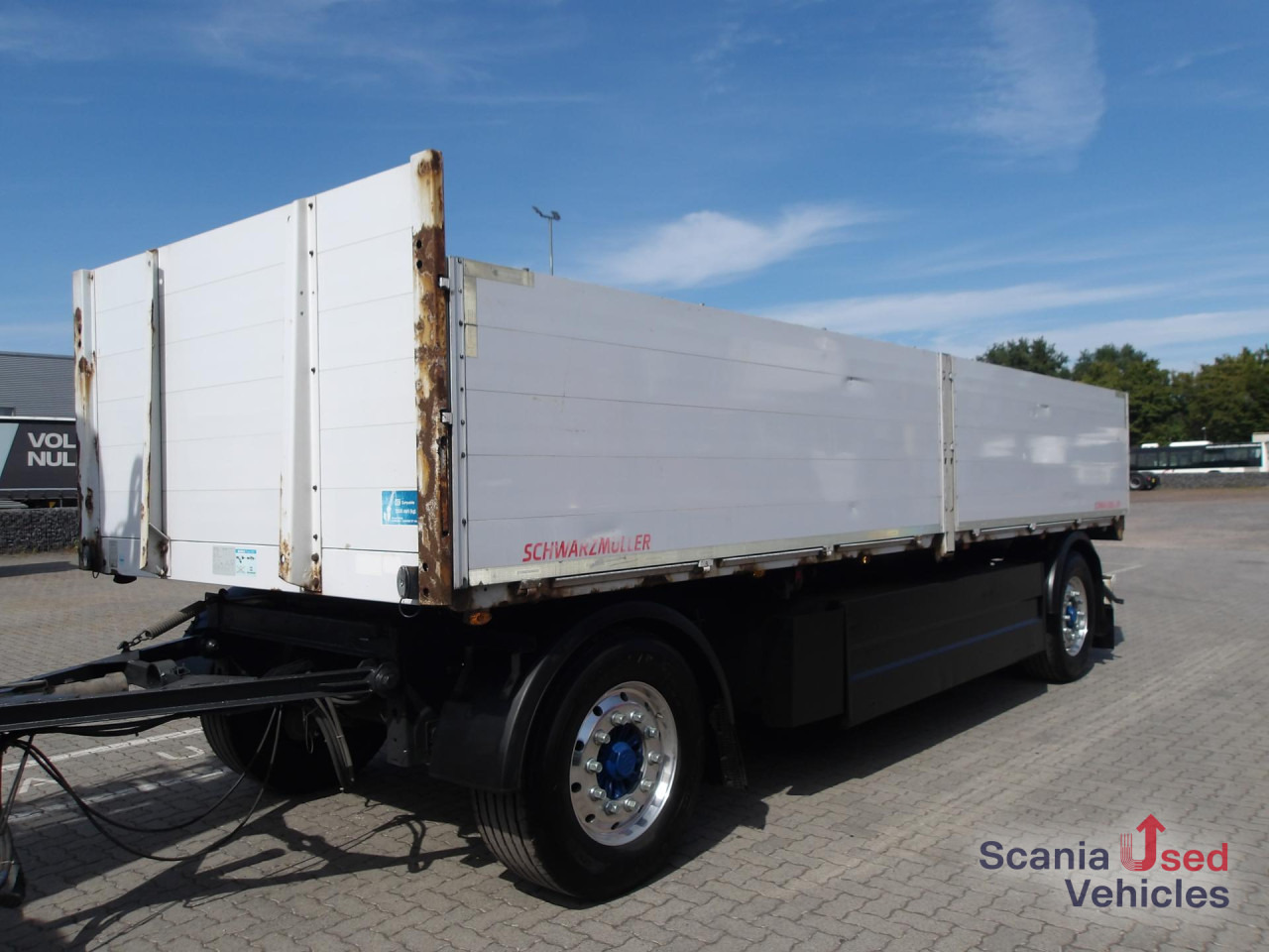 SCHWARZMUELLER AZ18 T-Serie - BPW Achsen - ALCOA - Palettenkasten - Remolque plataforma/ Caja abierta: foto 1 SCHWARZMUELLER AZ18 T-Serie - BPW Achsen - ALCOA - Palettenkasten - Remolque plataforma/ Caja abierta: foto 1