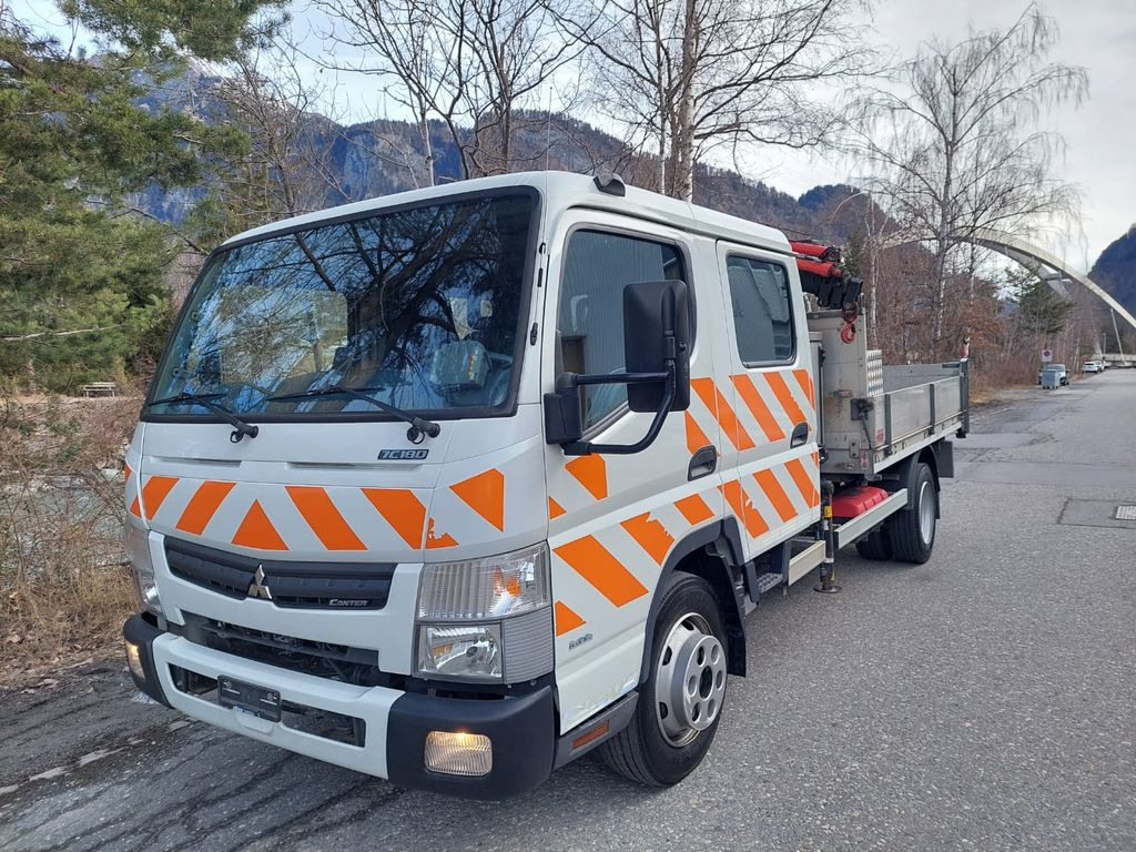 Mitsubishi Fuso 7C18, E6, Kipper+Kran Maxilift 270 - Camión grúa, Camión volquete: foto 1 Mitsubishi Fuso 7C18, E6, Kipper+Kran Maxilift 270 - Camión grúa, Camión volquete: foto 1