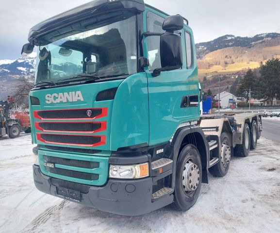 Scania G490 10x4, E6, Fahrgestell Scania G490 10x4, E6, Fahrgestell - Camión chasis: foto 3 Scania G490 10x4, E6, Fahrgestell Scania G490 10x4, E6, Fahrgestell - Camión chasis: foto 3