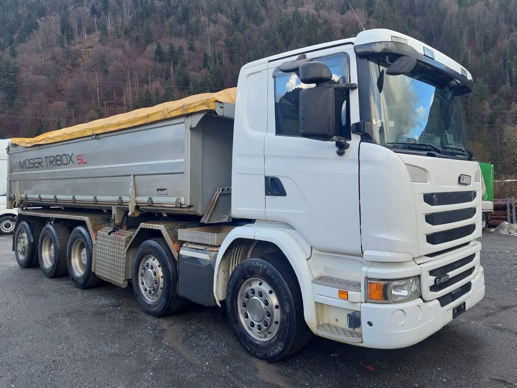 Scania G490 10x4, E6, Moser Kipper - Camión volquete: foto 1 Scania G490 10x4, E6, Moser Kipper - Camión volquete: foto 1