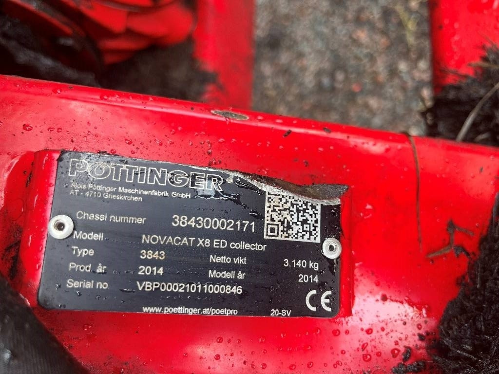 Pöttinger NovaCat X8 ED Dismantled. Only spare parts - Segadora: foto 2 Pöttinger NovaCat X8 ED Dismantled. Only spare parts - Segadora: foto 2
