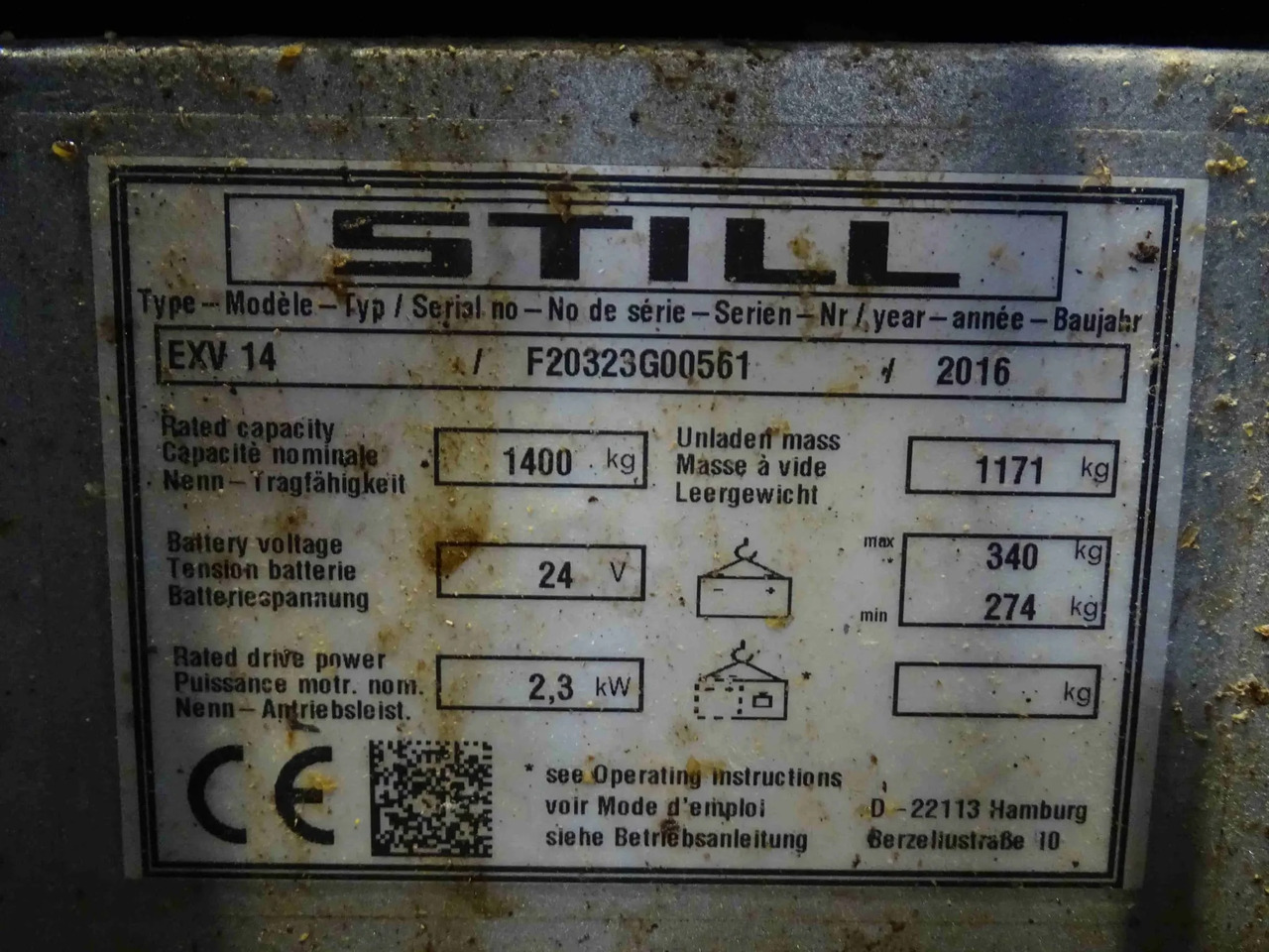 STILL EXV14 - Apilador: foto 5 STILL EXV14 - Apilador: foto 5